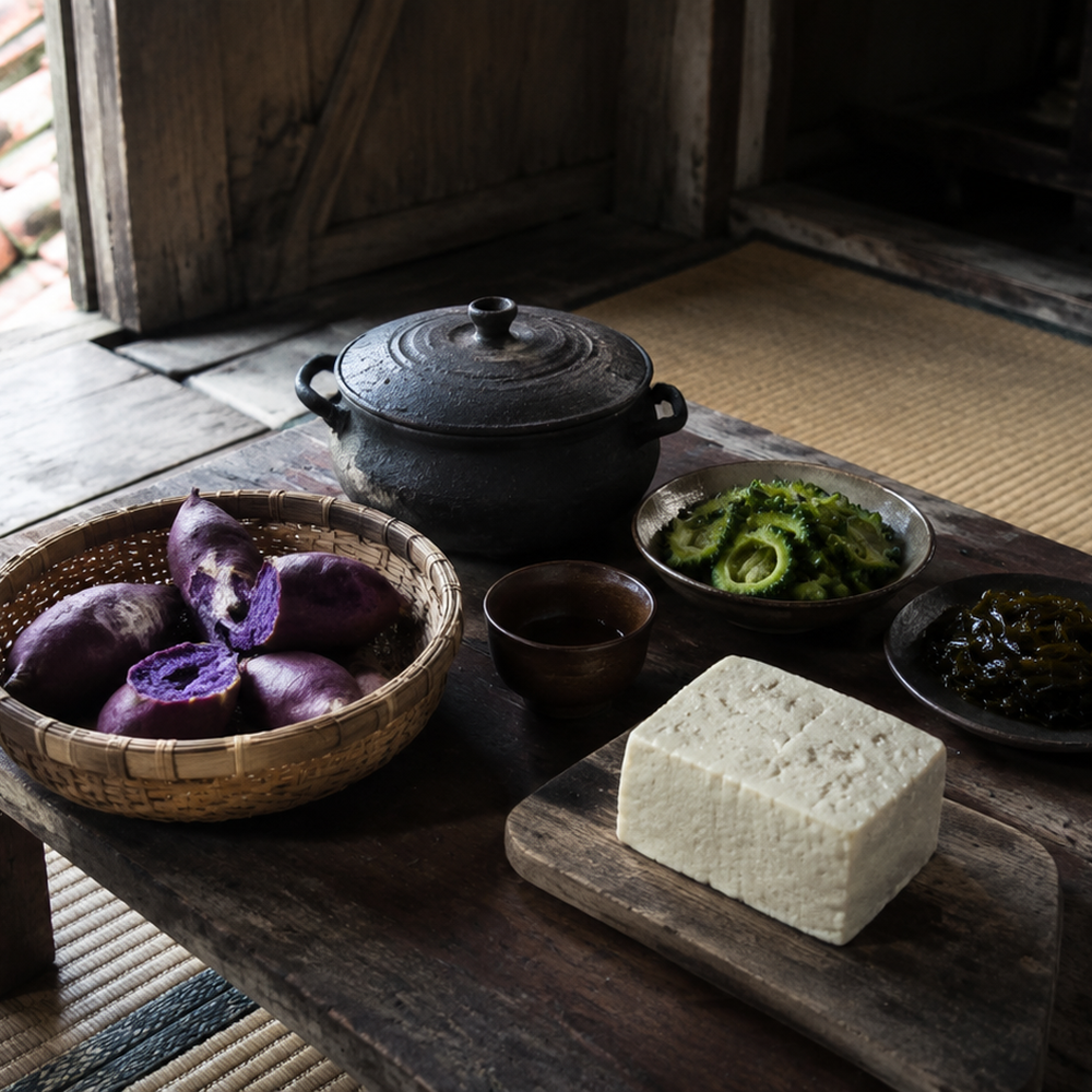 The Okinawan Way, cover photograph